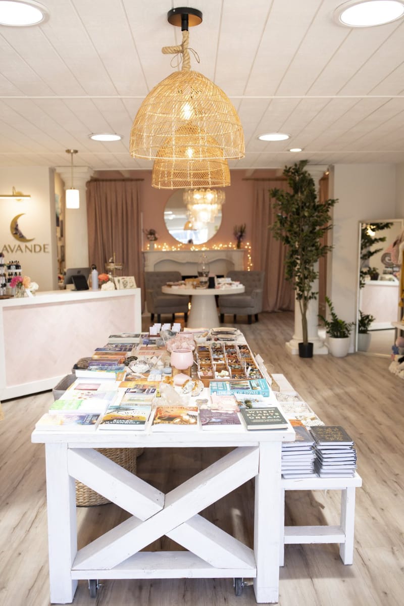 Inside Lavande Vitality House